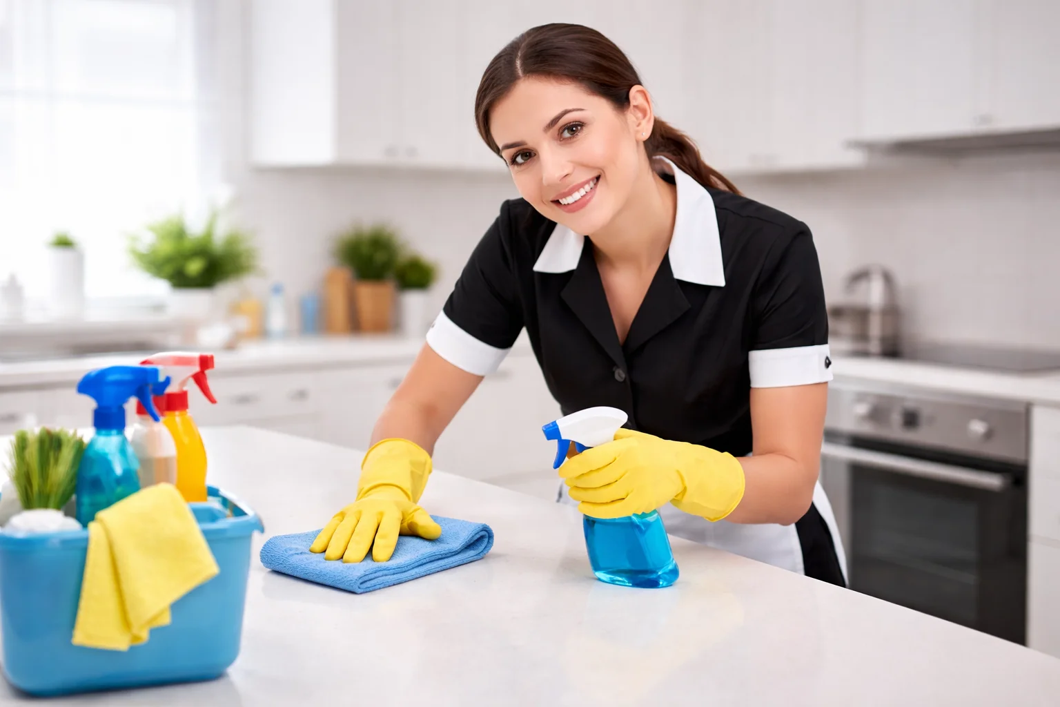 Part-time maid support for flexible household help