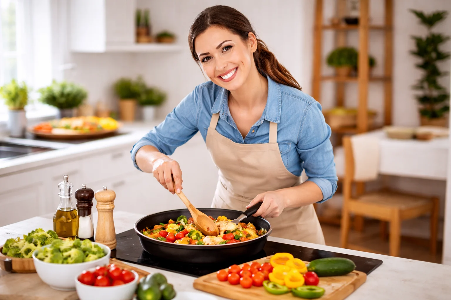 Cook services for daily vegetarian and non-vegetarian meals